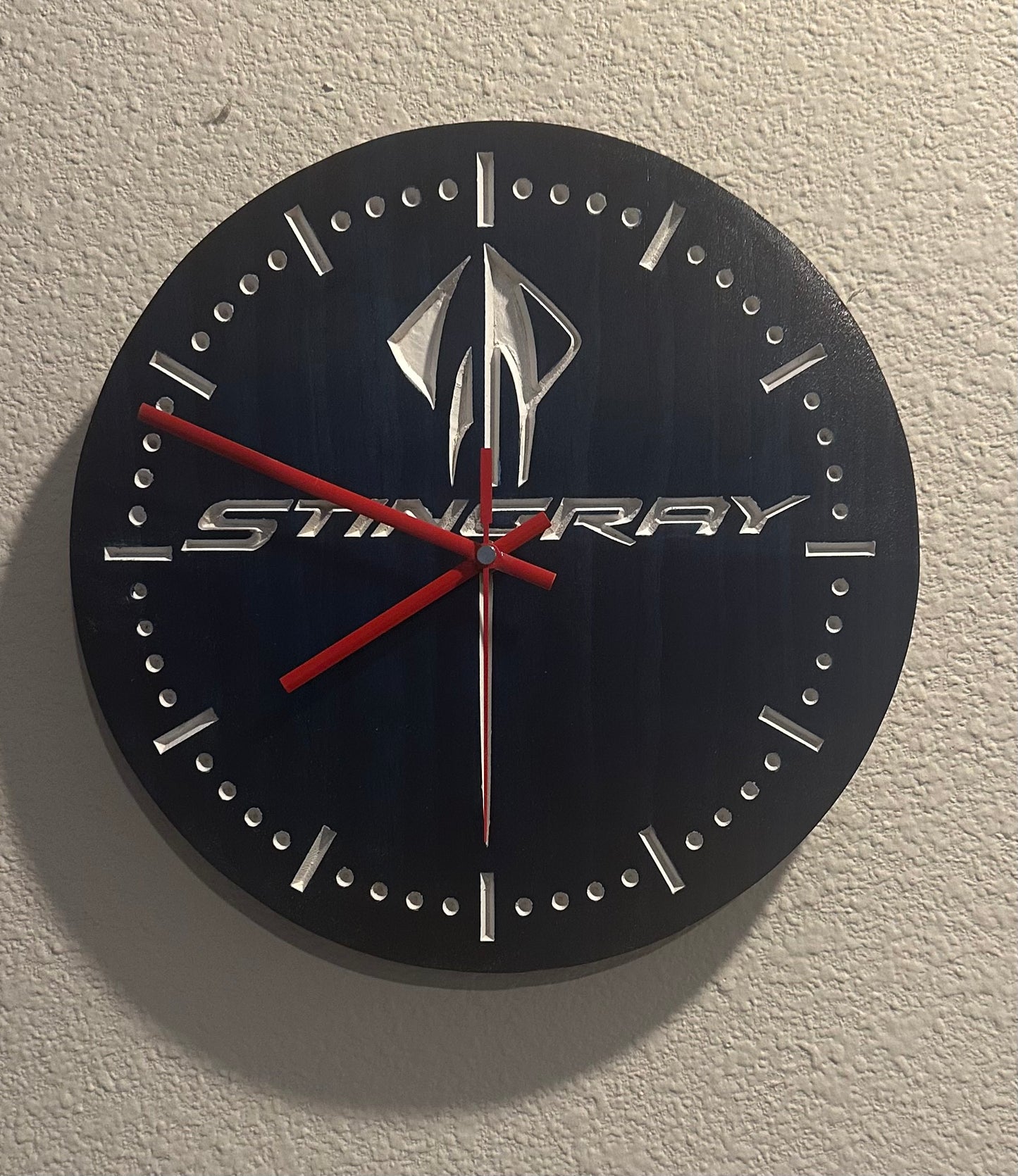 Custom wood wall clock you pick your logo